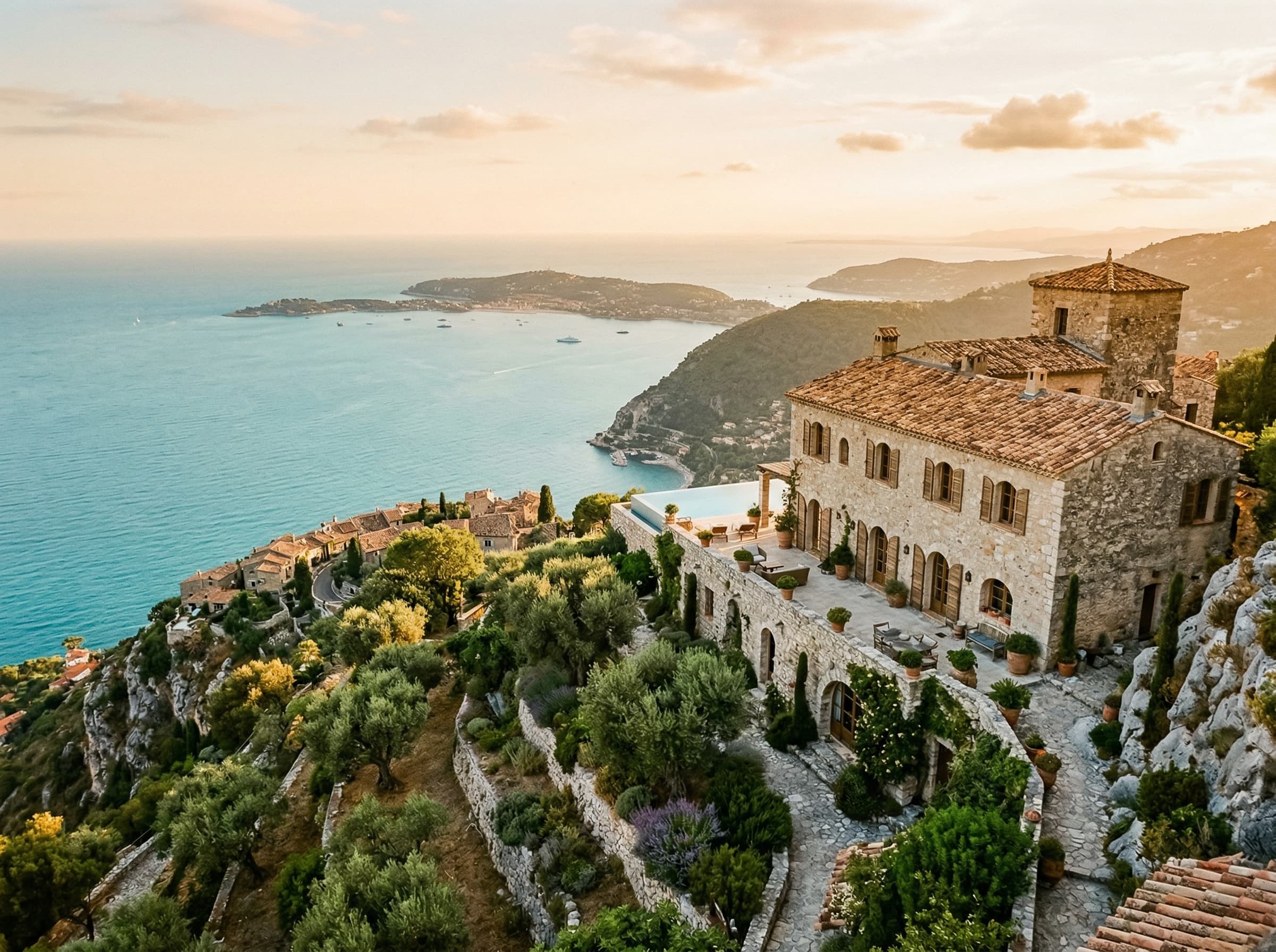 Bastide des Oliviers — Èze Village — nid d'aigle