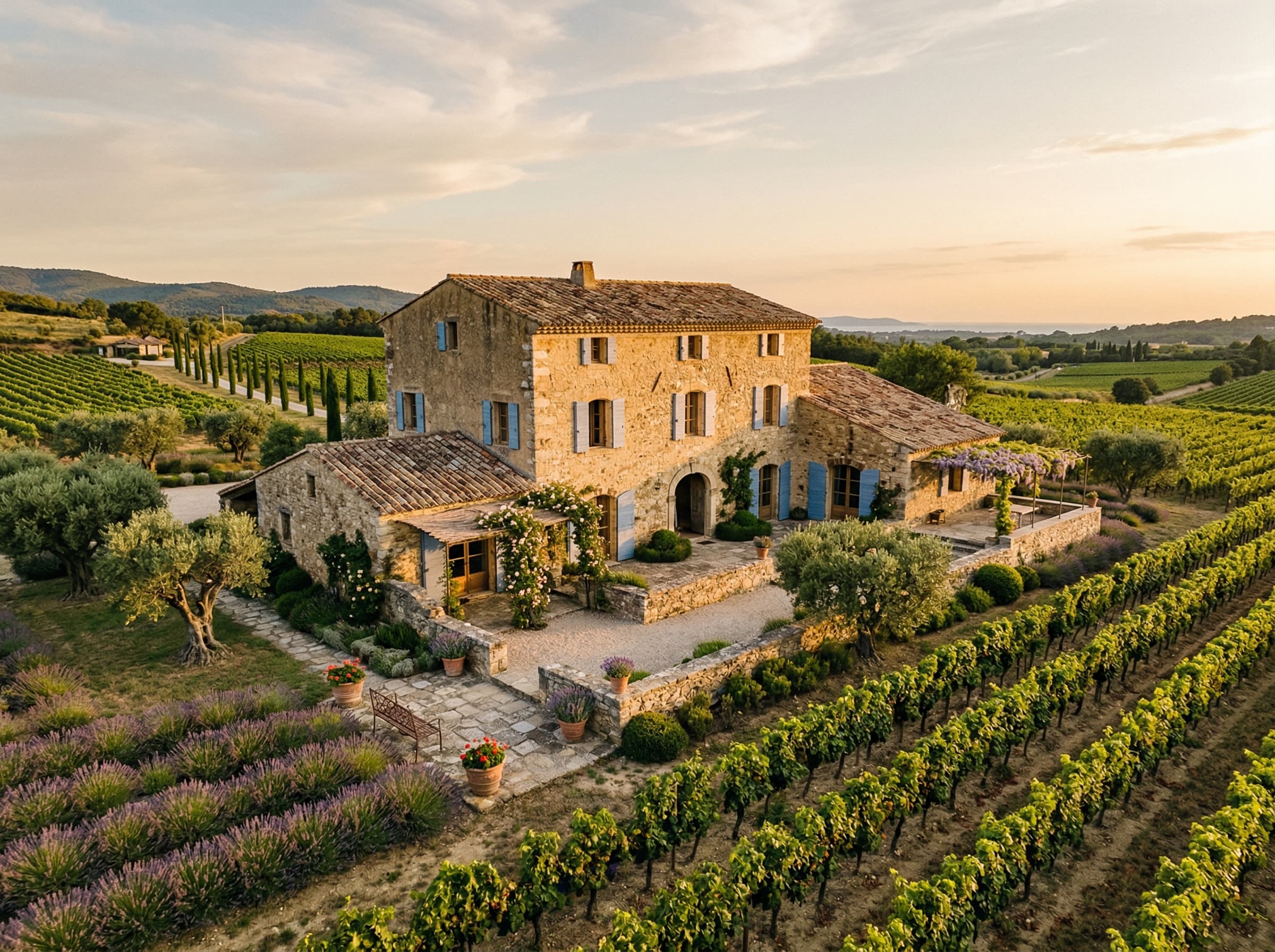 Mas de Ramatuelle — Ramatuelle — entre vignes et mer