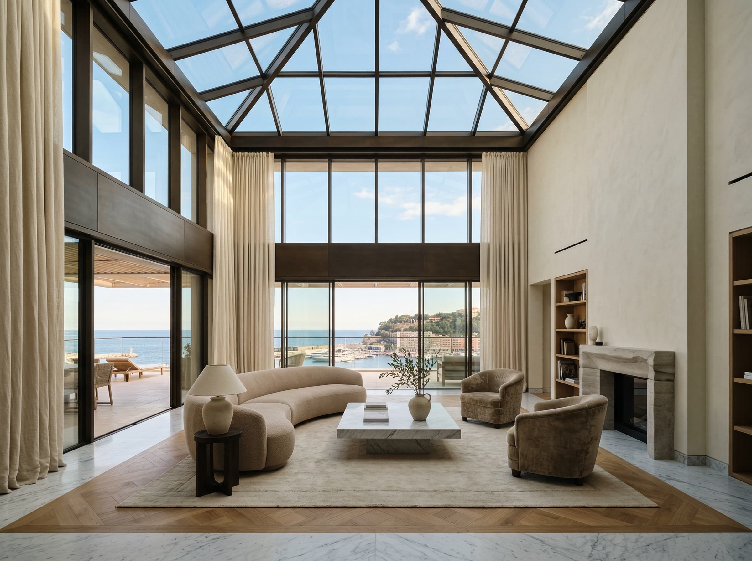 Penthouse Carré d'Or — Monaco — rooftop sur le Casino — photo 2