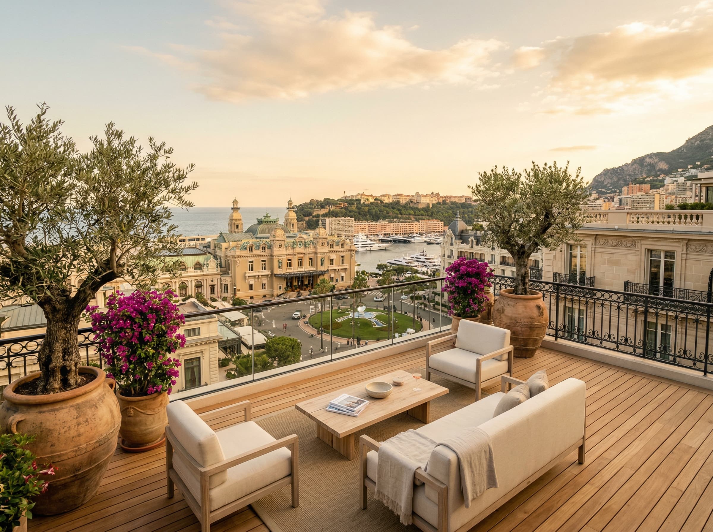 Penthouse Carré d'Or — Monaco — rooftop sur le Casino — photo 3